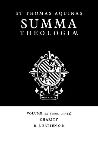 Summa Theologiae v34: 2a2ae. 23-33 (Summa Theologiae, 34, Band 34)