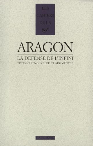 La Défense de l'infini von GALLIMARD