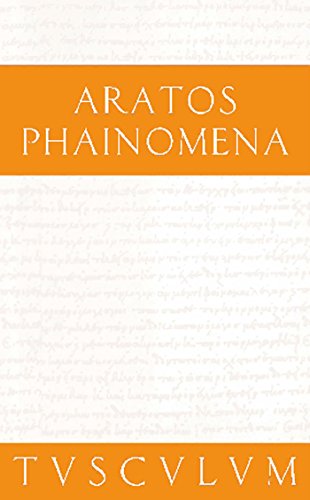 Phainomena: Griechisch - Deutsch (Sammlung Tusculum) von Walter de Gruyter