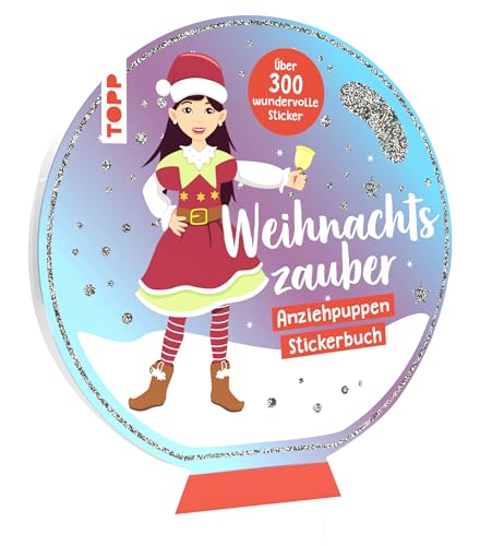 Anziehpuppen-Stickerbuch: Weihnachten: mit über 300 wundervollen Stickern