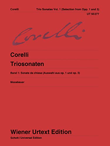TRIOSONATEN OP. 1 UND OP. 3 BAND 1