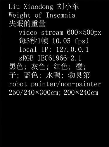 Liu Xiaodong: Weight of Insomnia von Lisson Gallery