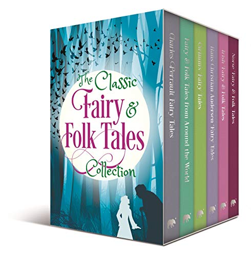 Classic Fairy & Folk Tales Box Set: Deluxe 6-Book Hardcover Boxed Set (Arcturus Collector's Classics)