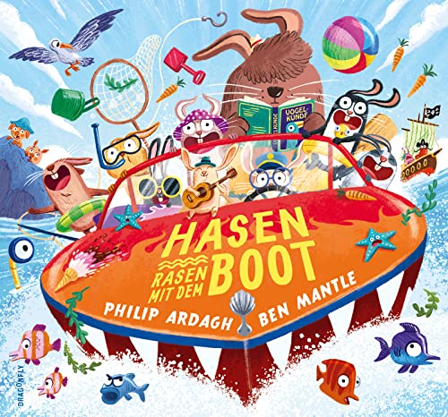 Hasen rasen mit dem Boot von HarperCollins