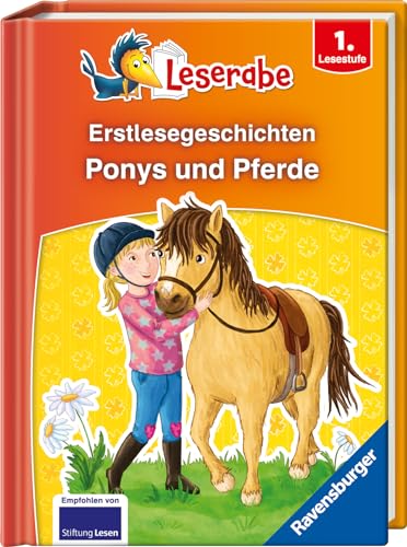 Erstlesegeschichten: Ponys und Pferde - Leserabe 1. Klasse - Erstlesebuch für Kinder ab 6 Jahren von Ravensburger