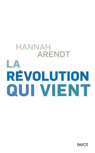 La révolution qui vient: THINKING WITHOUT A BANISTER, VOL.1