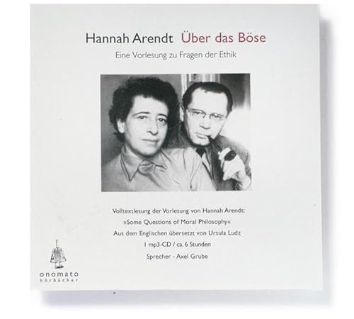 Über das Böse. Eine Vorlesung zu Fragen der Ethik: Volltextlesung von Axel Grube. 1 mp3-CD in handgearbeiteter Schmuckschachtel (Bibliophile ... in handgefertigten Schmuckschachteln)