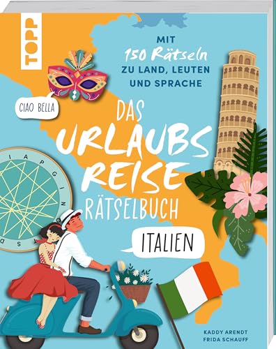 Urlaubsreise-Rätselbuch Italien – Mit 150 Rätseln zu Land, Leuten und Sprache: Wörterbuch trifft Rätselspaß – Spielend leicht zum Urlaubswortschatz Italienisch von Frech