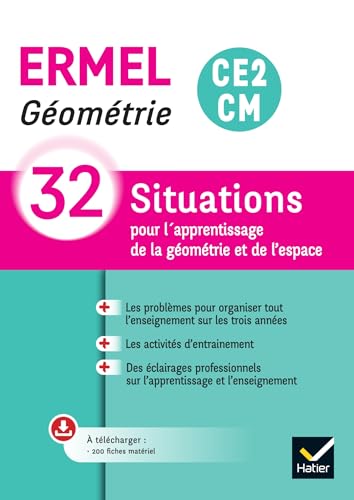 ERMEL Géométrie CE2/CM - Éd. 2024 - Guide + ressources photocopiables von HATIER