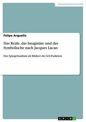 Das Reale, das Imaginäre und das Symbolische nach Jacques Lacan: Das Spiegelstadium als Bildner der Ich-Funktion von Grin Publishing