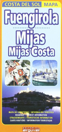 Mapa Fuengirola, Mijas, Mijas Costa von Editorial Arguval