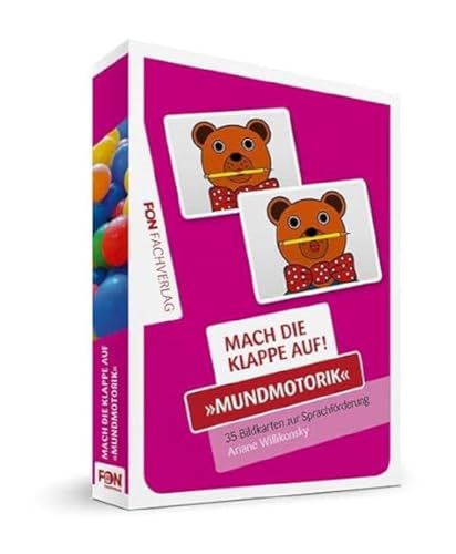 Mach die Klappe auf - Mundmotorik: Bildkarten zur Sprachförderung