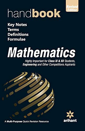 Handbook Mathematics von Arihant Publication India Limited