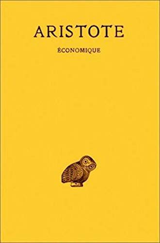Aristote, Economique (Collection Des Universites De France, Band 185)