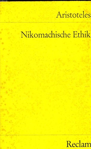 Philosophische Bibliothek, Bd.5, Nikomachische Ethik