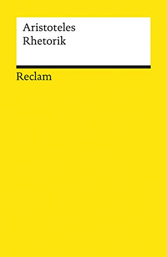 Rhetorik (Reclams Universal-Bibliothek) von Reclam Philipp Jun.