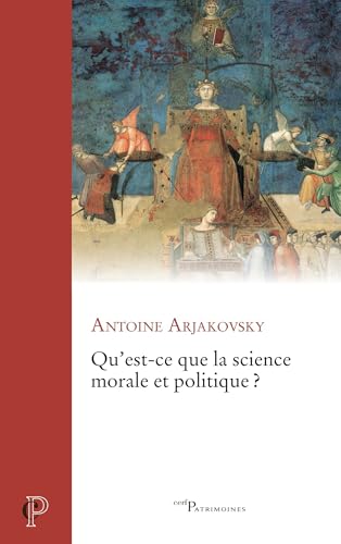 Qu'est-ce que la science morale et politique ? von CERF