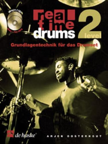 Real Time Drums Level 2, m. Audio-CD von De Haske Publications