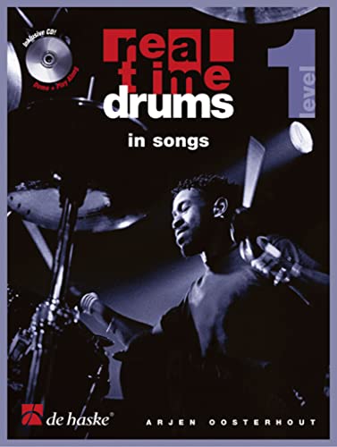 Real Time Drums in Songs, m. Audio-CD: Level 1. CD: Demo + Play Along