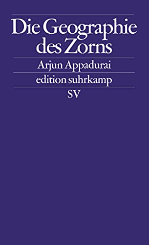 Die Geographie des Zorns (edition suhrkamp) von Suhrkamp Verlag AG
