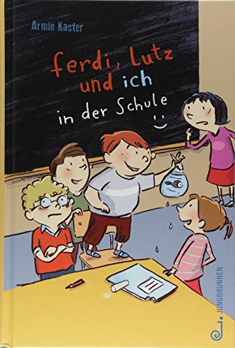 Ferdi, Lutz und ich in der Schule