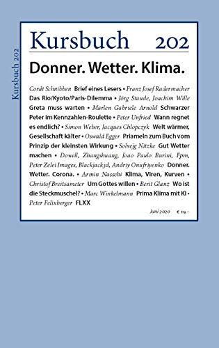 Kursbuch 202: Donner. Wetter. Klima.