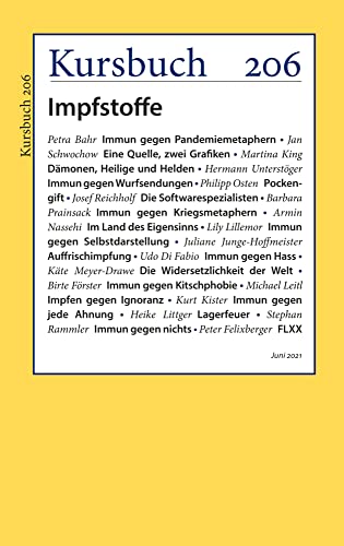 Kursbuch 206: Impfstoffe. von Kursbuch