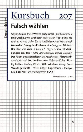 Kursbuch 207: Falsch wählen