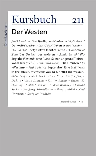 Kursbuch 211. Der Westen von Kursbuch Kulturstiftung gGmbH