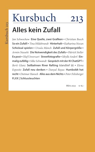 Kursbuch 213: Alles kein Zufall