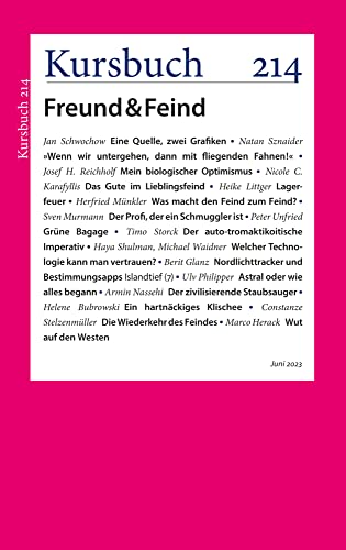 Kursbuch 214. Freund & Feind