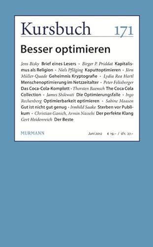 Kursbuch Nr. 171 - Besser optimieren von Murmann Publishers