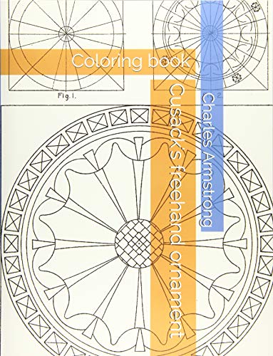 Cusack's freehand ornament: Coloring book