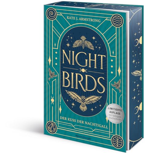 Nightbirds, Band 1: Der Kuss der Nachtigall (Epische Romantasy - Limitierte Auflage mit Farbschnitt)