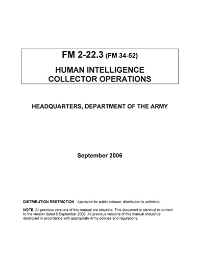 Human Intelligence Collector Operations Human Intelligence Collector Operations von CREATESPACE