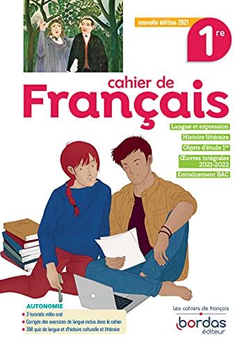 Français 1re 2021 - Cahier d'exercices von BORDAS