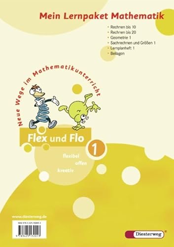 Flex und Flo - Ausgabe 2007: Paket 1: Paket Themenhefte Rechnen bis 10, Rechnen bis 20, Geometrie 1 Sachrechnen und Größen 1, Beilagen, Lernplanheft