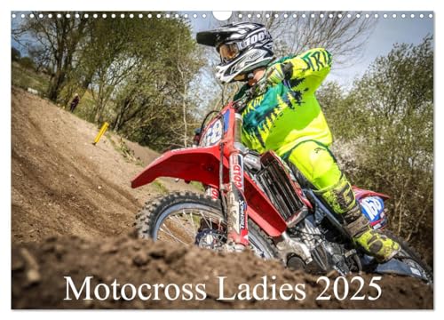 Motocross Ladies 2025 (Wandkalender 2025 DIN A3 quer), CALVENDO Monatskalender von CALVENDO