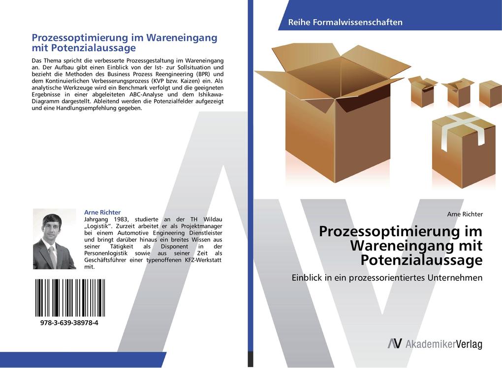 Prozessoptimierung im Wareneingang mit Potenzialaussage von AV Akademikerverlag