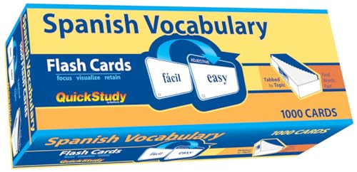 Spanish Vocabulary: a QuickStudy Reference Tool
