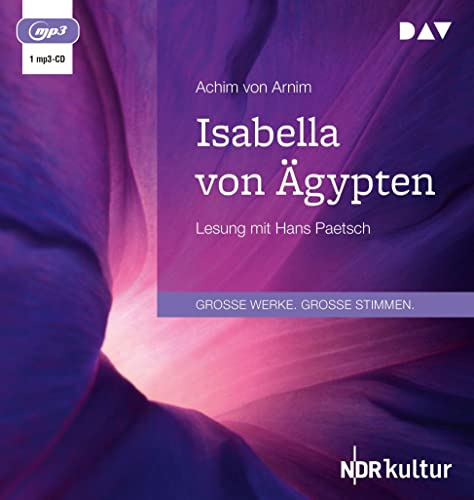 Isabella von Ägypten: Lesung mit Hans Paetsch (1 mp3-CD)