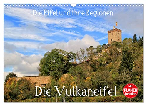 Die Eifel und ihre Regionen - Die Vulkaneifel (Wandkalender 2024 DIN A3 quer), CALVENDO Monatskalender