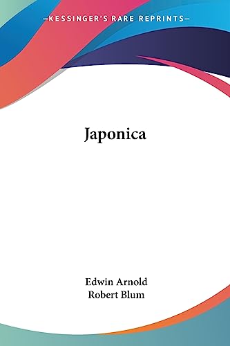 Japonica von Kessinger Publishing