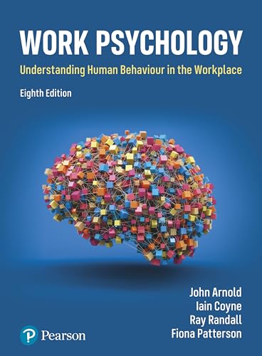 Work Psychology von Pearson Education Limited