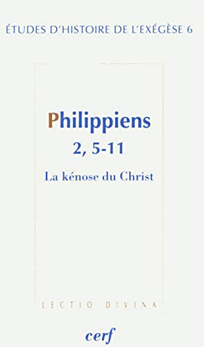 PHILIPPIENS 2, 5-11: La kénose du Christ