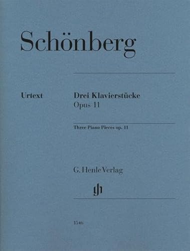 Drei Klavierstücke op. 11: Instrumentation: Piano solo (G. Henle Urtext-Ausgabe)