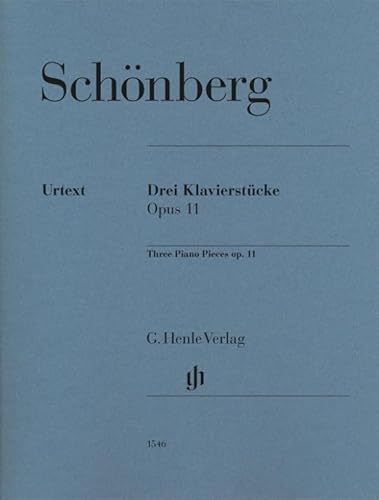 Drei Klavierstücke op. 11: Instrumentation: Piano solo (G. Henle Urtext-Ausgabe)