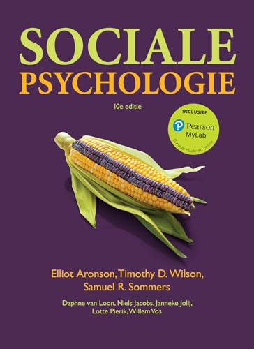 Sociale psychologie Sociale psychologie von Pearson Benelux