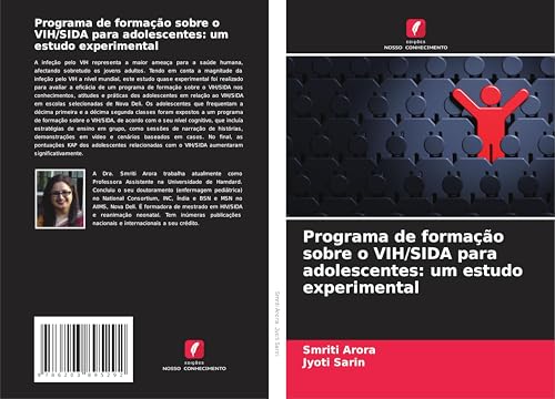 Programa de formação sobre o VIH/SIDA para adolescentes: um estudo experimental von Edições Nosso Conhecimento