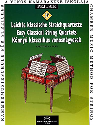 KAMMERMUSIKSCHULE FUR STREICHER IV LEICHTE KLASSZ KAMMERMUSIKSCHULE FUR STREICHER IV LEICHTE KLASSZ